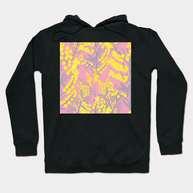 Mimosa tree Hoodie by Papergrape